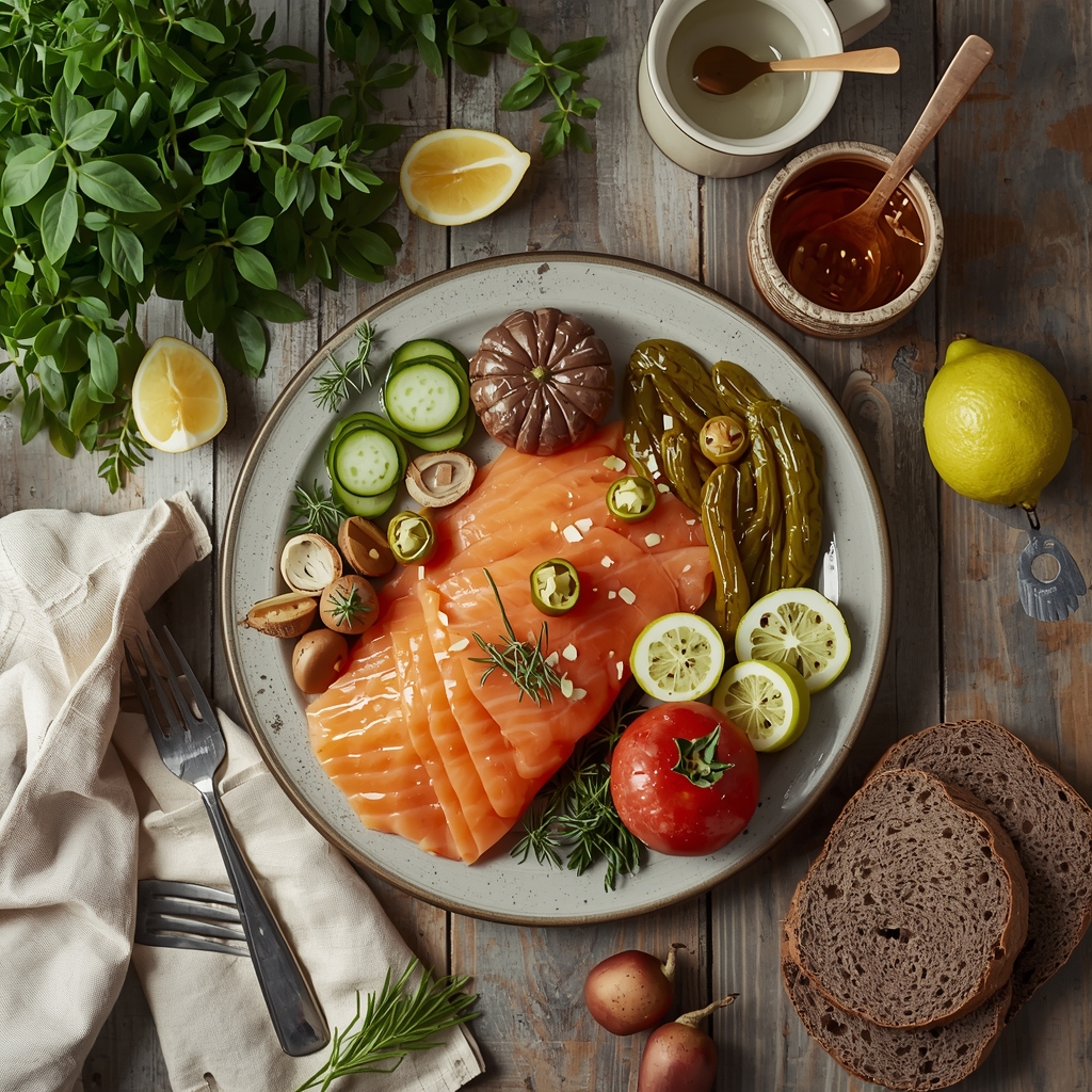 Person following a calm morning wellness routine with Zoravex on a wooden surface